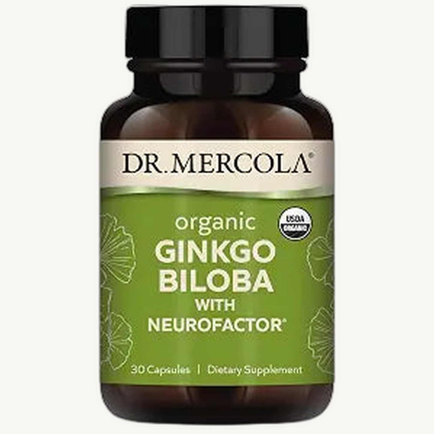 Dr. Mercola Organic Ginkgo Biloba (30 caps)