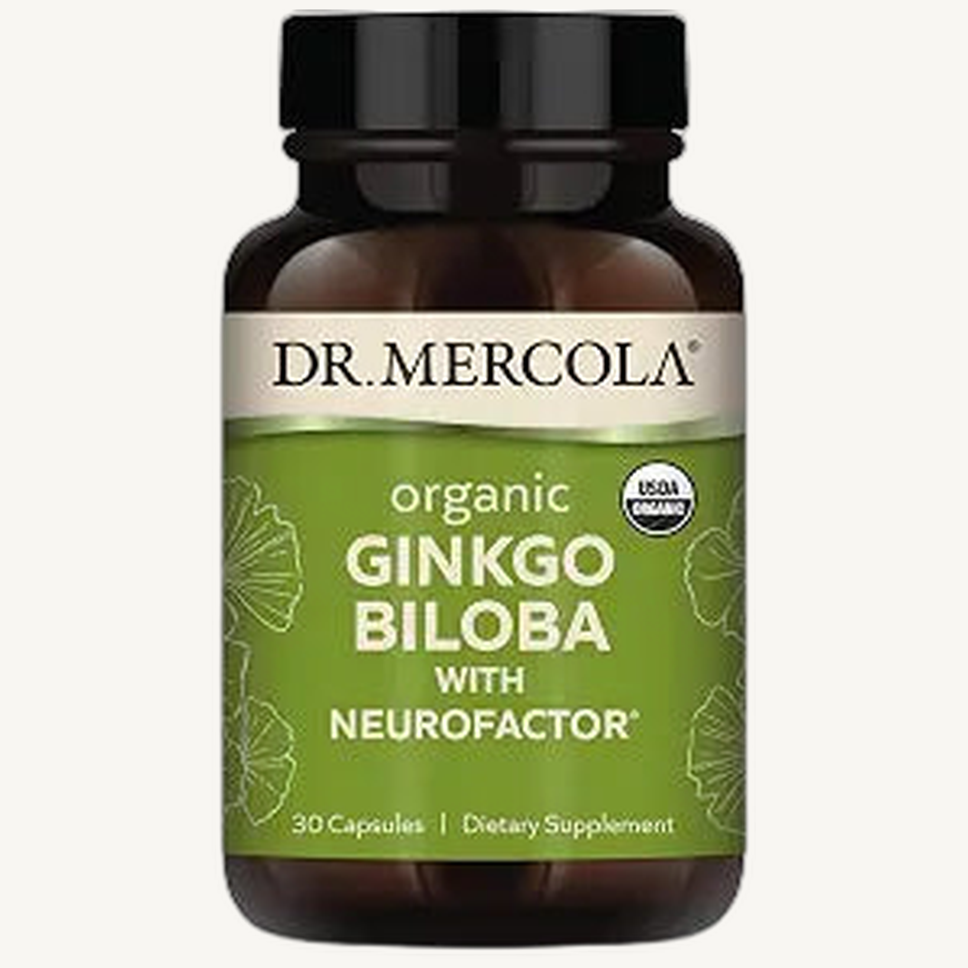 Dr. Mercola Organic Ginkgo Biloba (30 caps)