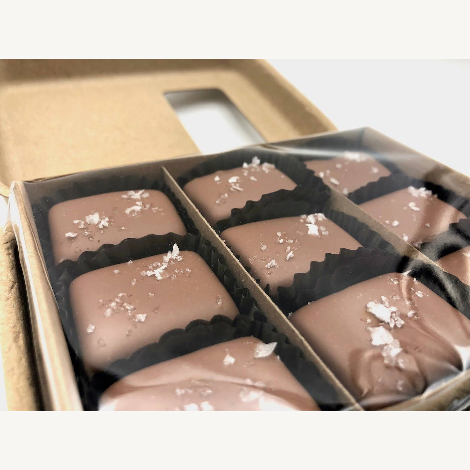 Caramels - Milk Chocolate covered, Salted
