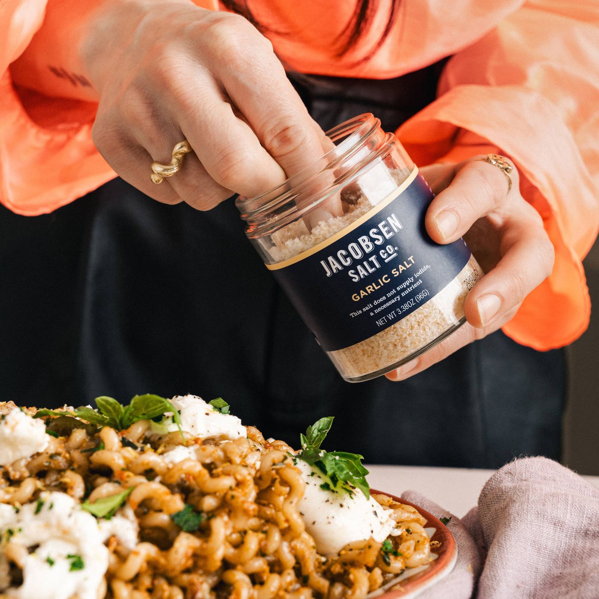 Garlic Salt - Infused Sea Salt Jacobsen Salt Co.