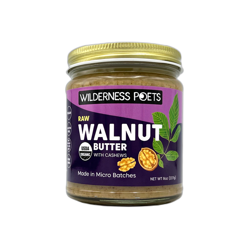Walnut Butter, Raw - Organic (8 oz)