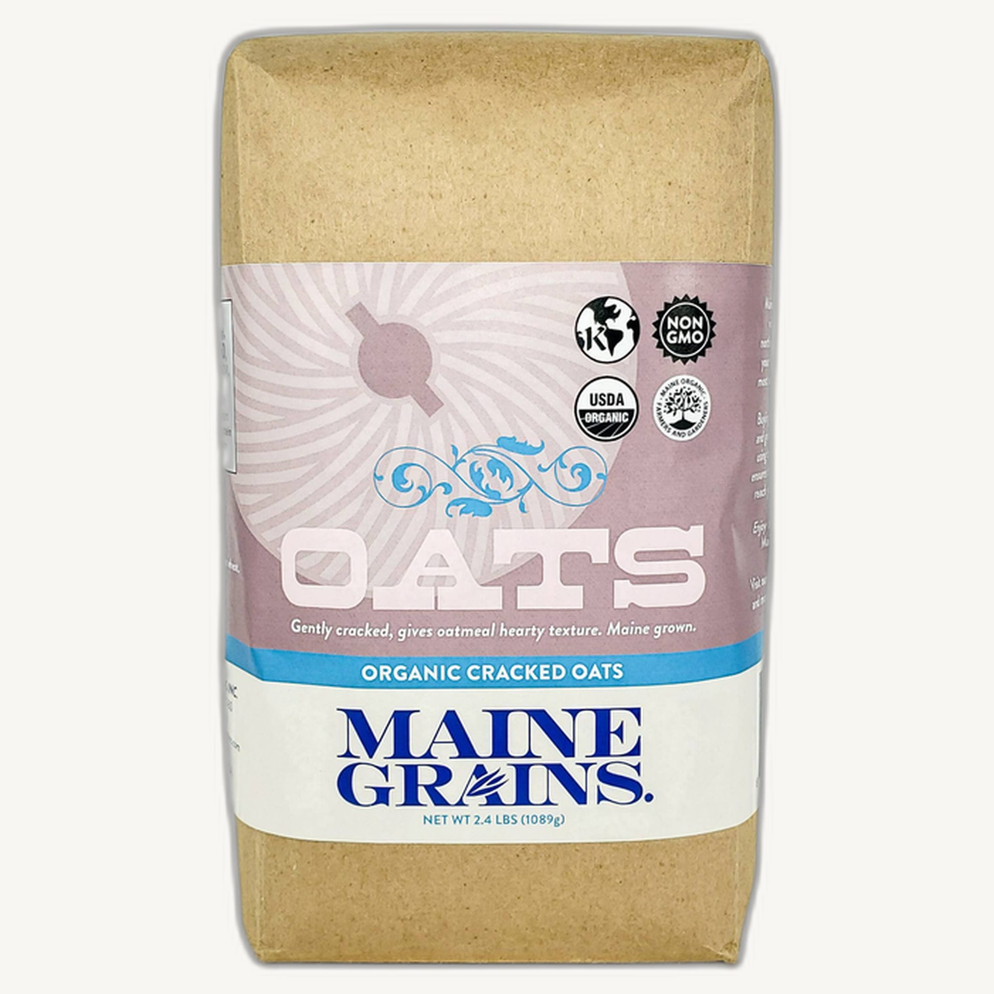 Maine Grains Organic Cracked Oats