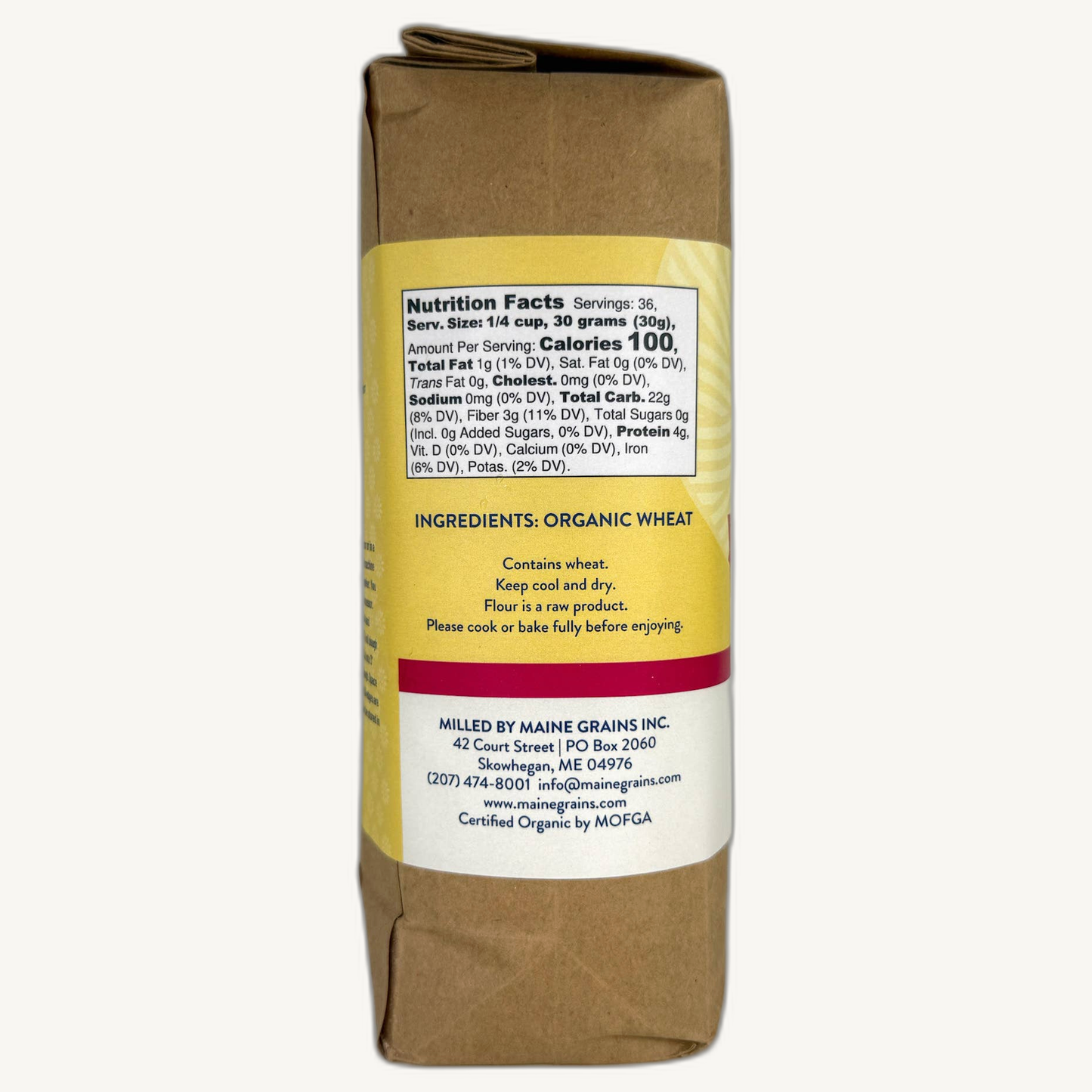 Maine Grains Organic Whole Wheat Flour