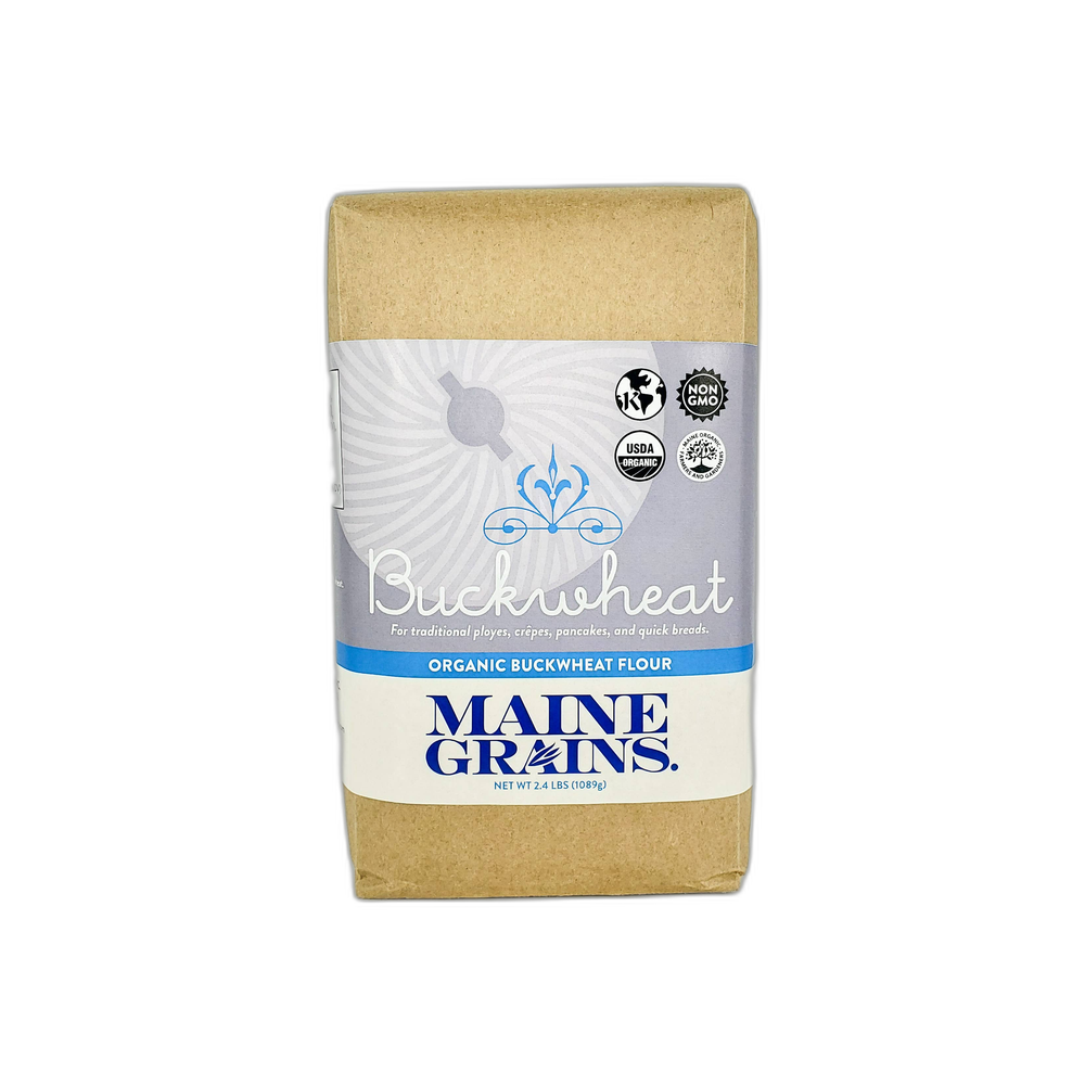 Maine Grains Organic Buckwheat Flour (2.4 lbs)