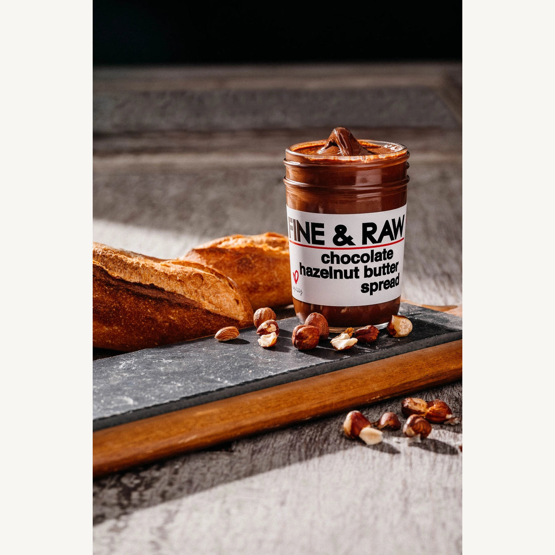 FINE & RAW - Chocolate Hazelnut Butter Spread