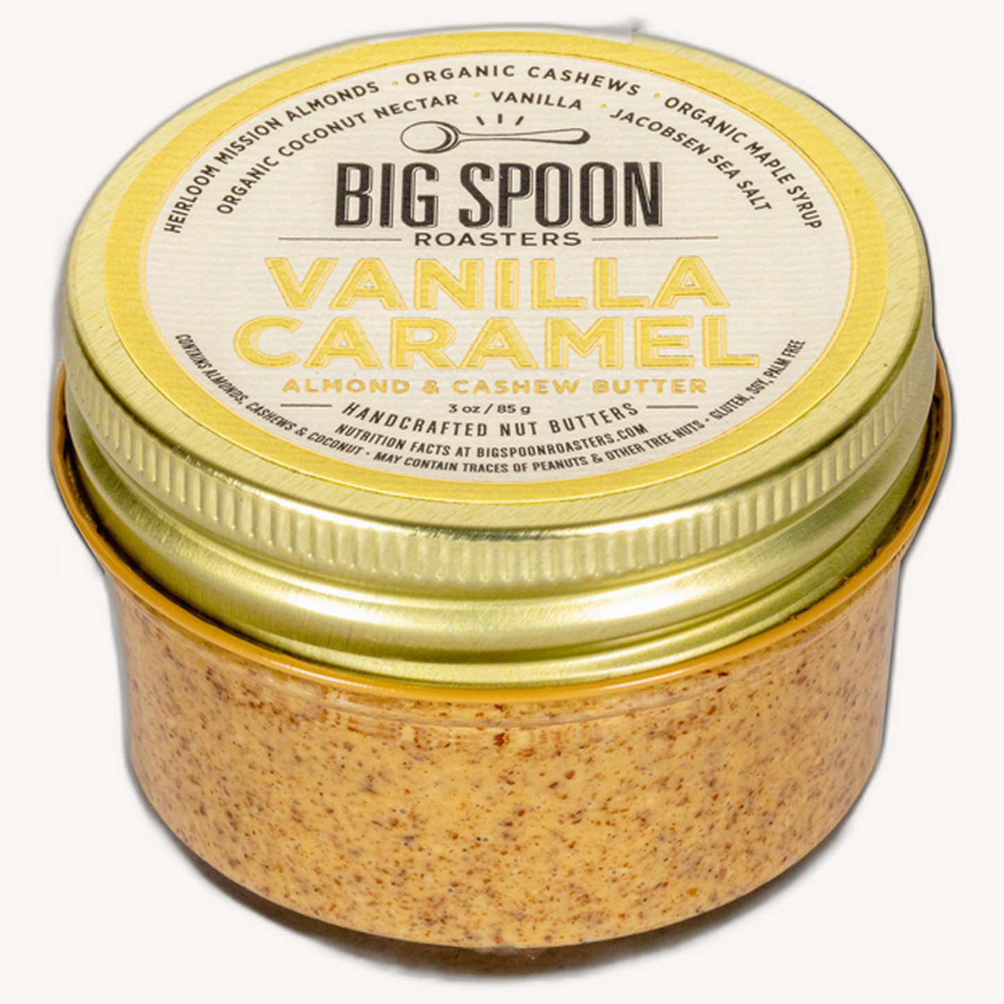Almond & Cashew Butter - Vanilla Caramel (3 oz)
