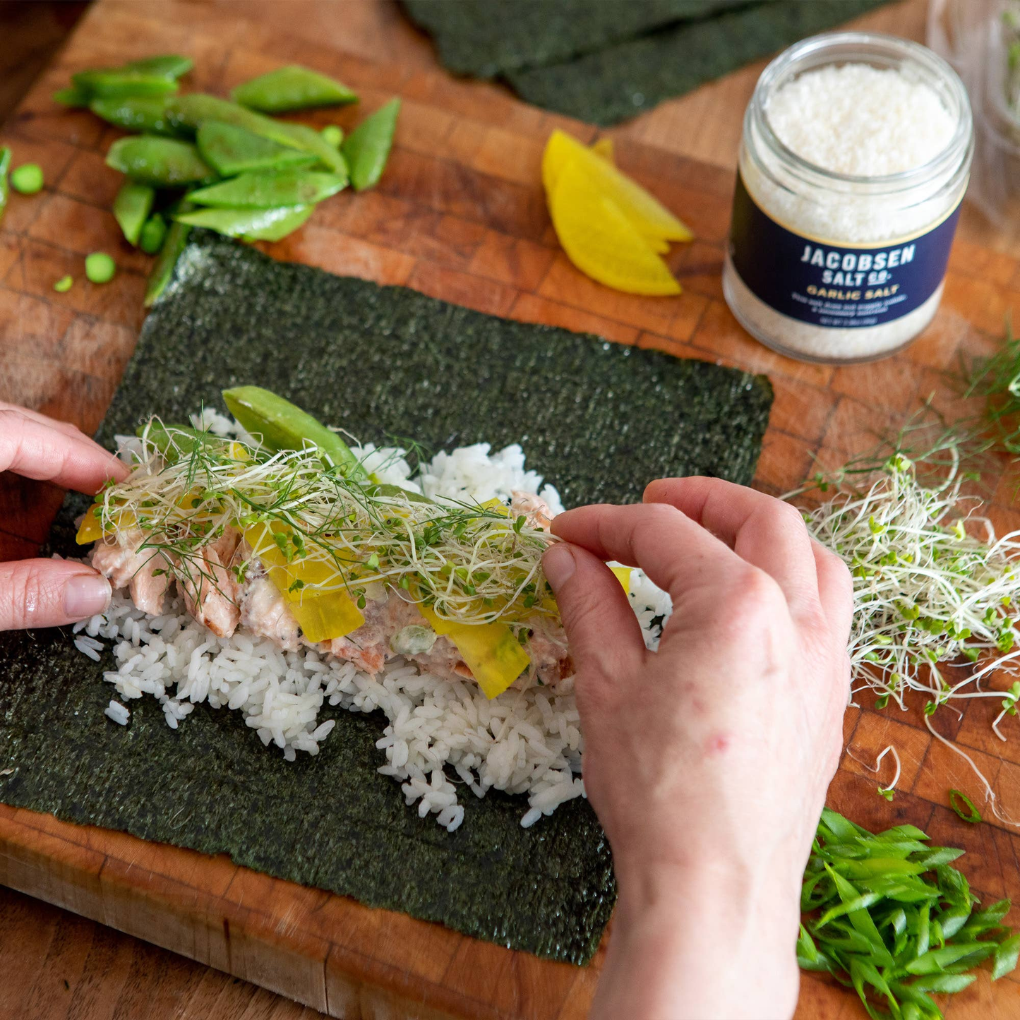 Garlic Salt - Infused Sea Salt Jacobsen Salt Co.