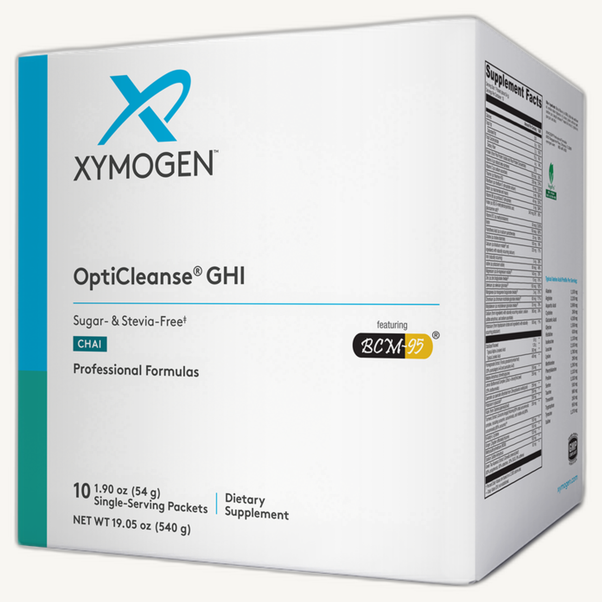 OptiCleanse GHI - Chai Sugar & Stevia-free