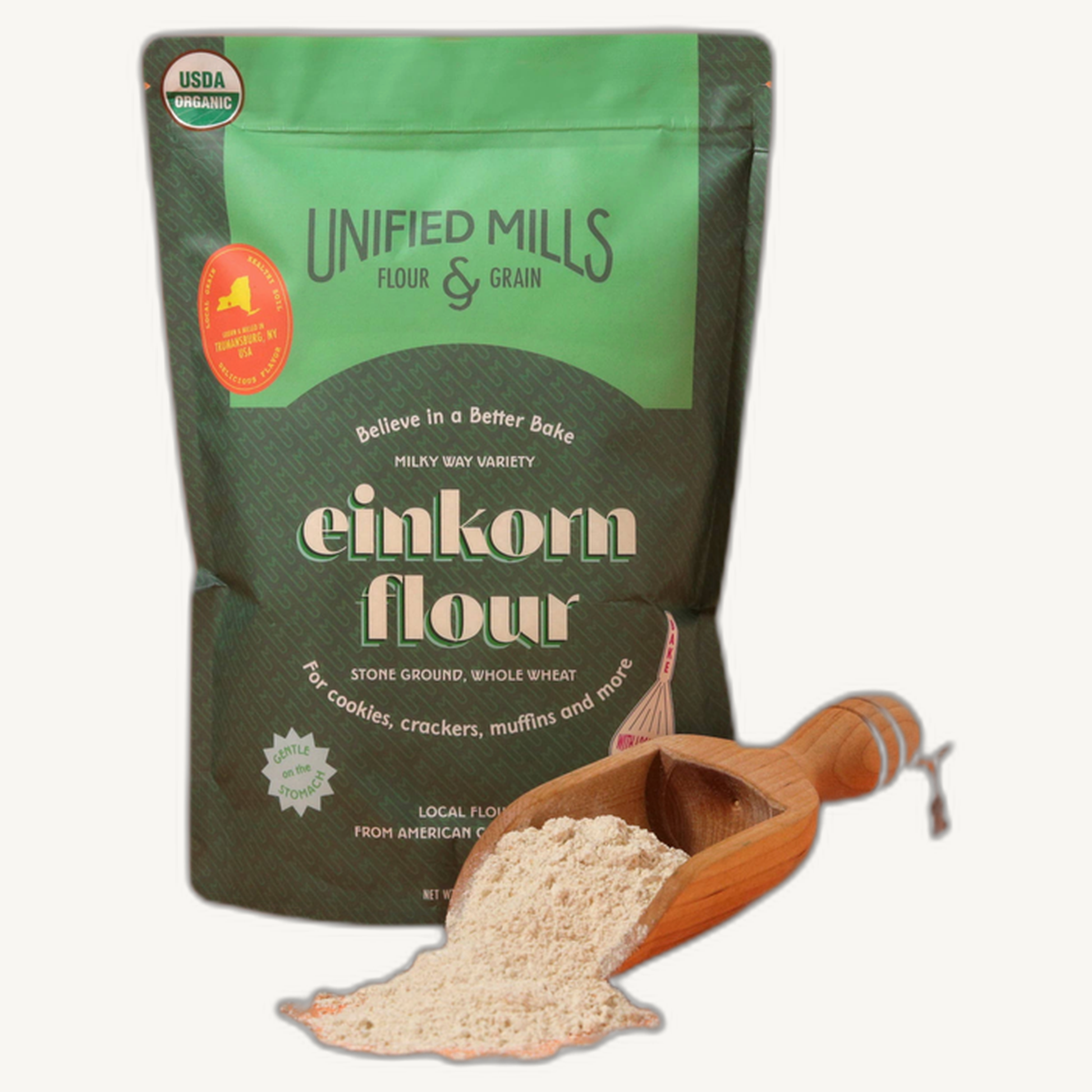 Einkorn Flour, Certified Organic/Regenerative Organic