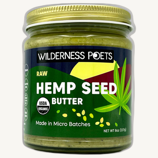 Hemp Seed Butter, Raw - Organic