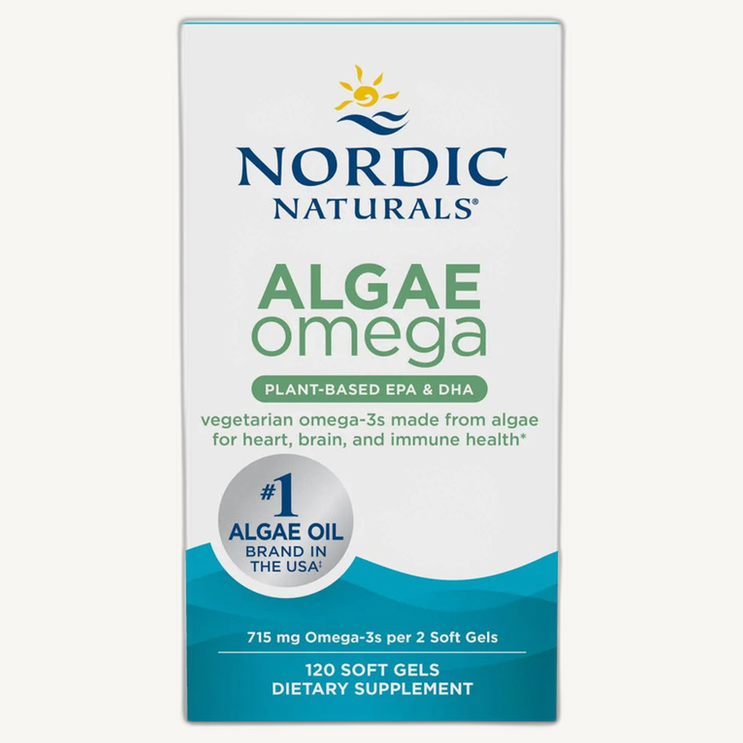 Nordic Naturals Algae Omega - Plant-based EPA & DHA