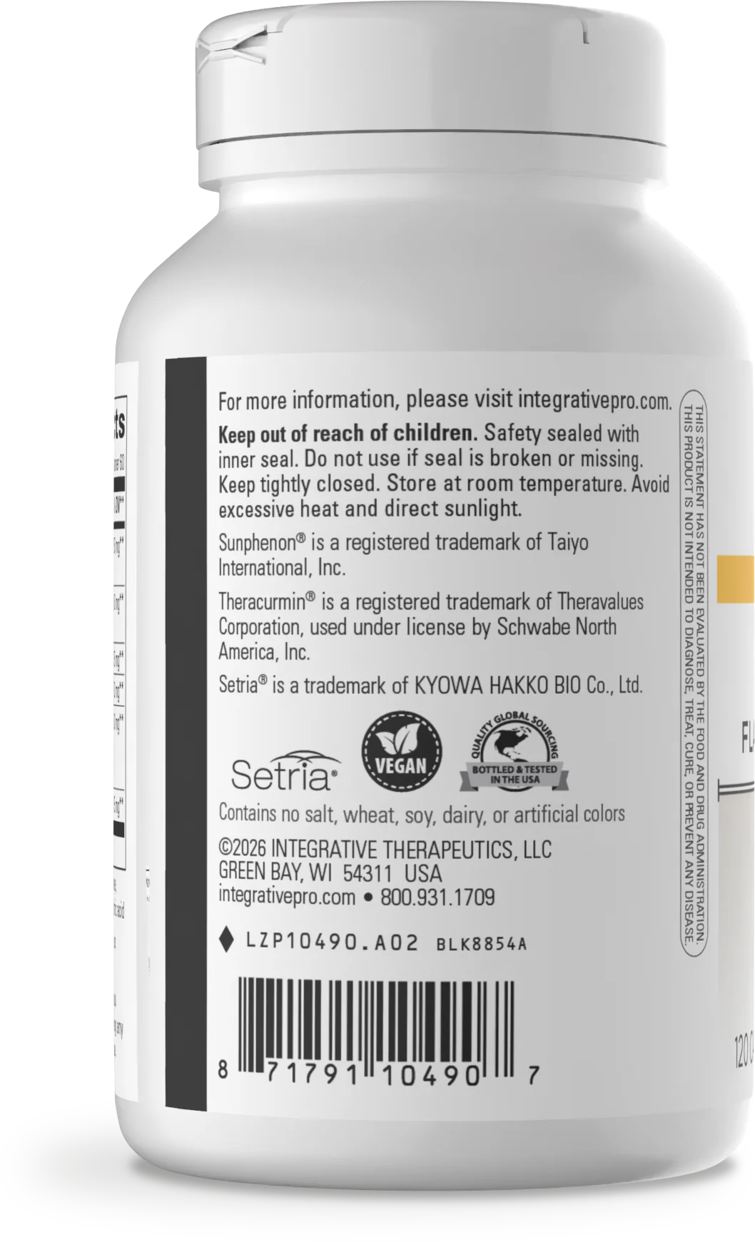 ProThrivers Wellness Flavonoid Complex (120 veg caps) - Integrative Therapeutics