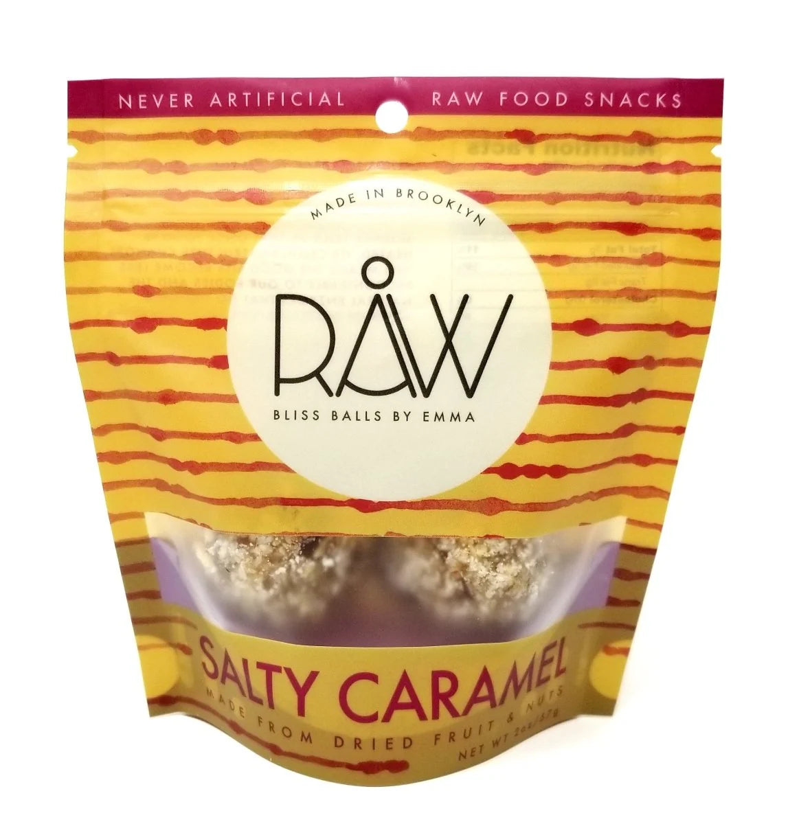 RAW Bliss Balls, Salty Caramel