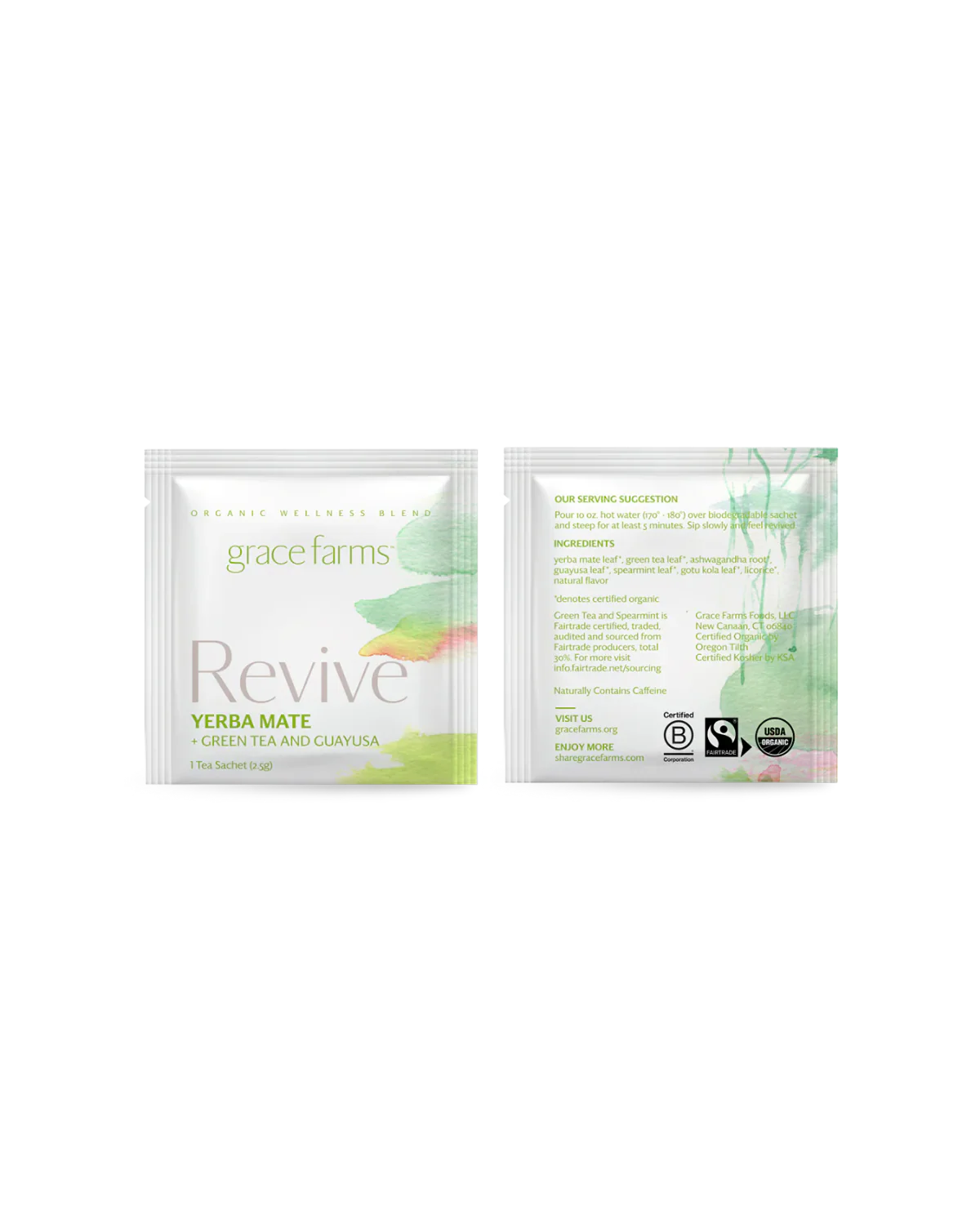 Tea - Revive, Yerba Mate Organic (16 tea sachets)