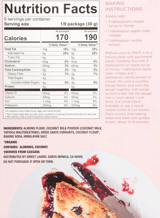 Sweet Laurel Scone Mix (9.5 oz)