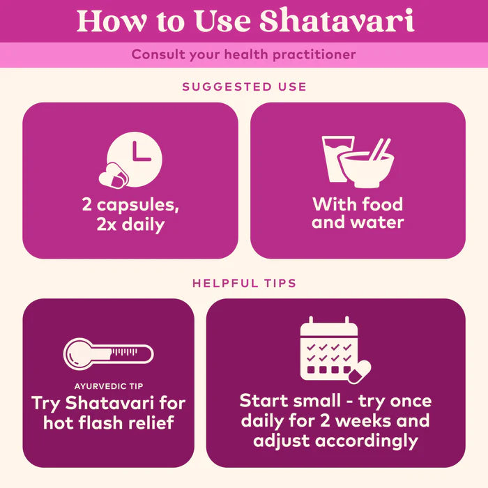 Shatavari, Hormonal Balance (90 veg caps) - Organic India