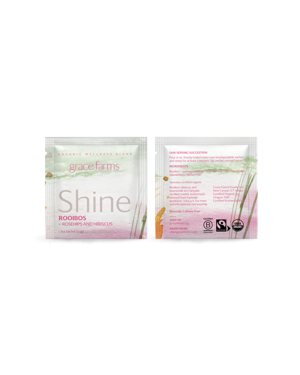 Tea - Shine, Rosehips Hibiscus Organic (16 tea sachets)