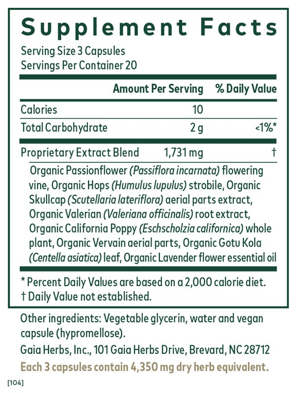 Sleep Formula (60 liquid phyto-caps)