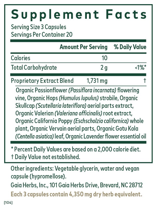 Sleep Formula (60 liquid phyto-caps)