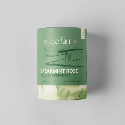 spearmint rose herbal tea organic_1