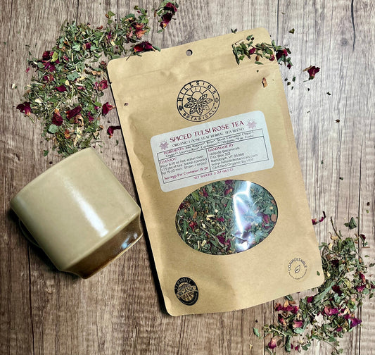 Spiced Tulsi Rose Tea - Organic