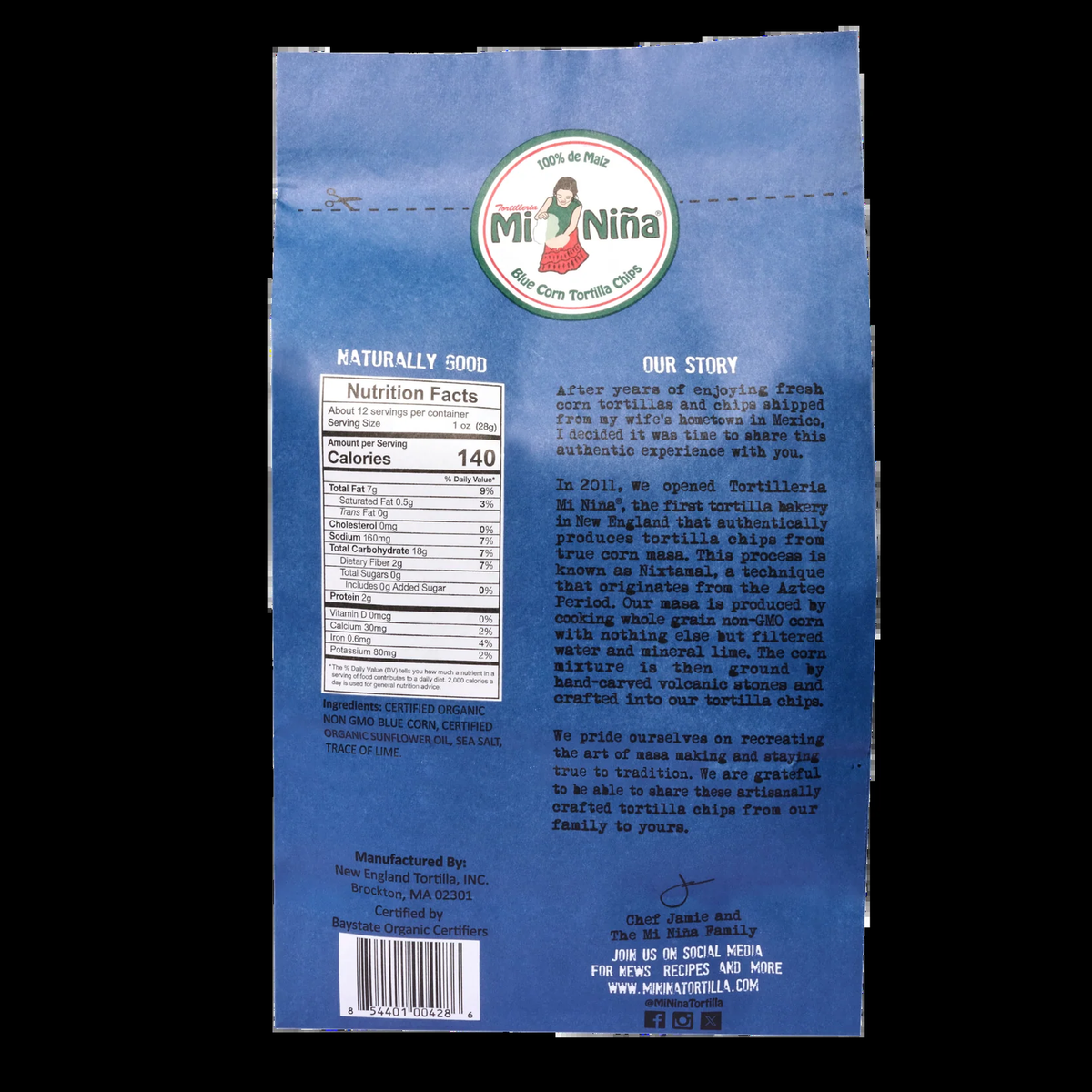 tortilla chips blue corn organic 12 oz_2